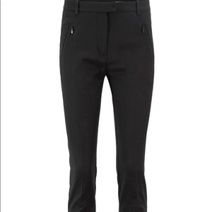 NWT Hugo Boss Anaita5 Black Slim-Fit Pants Size 14